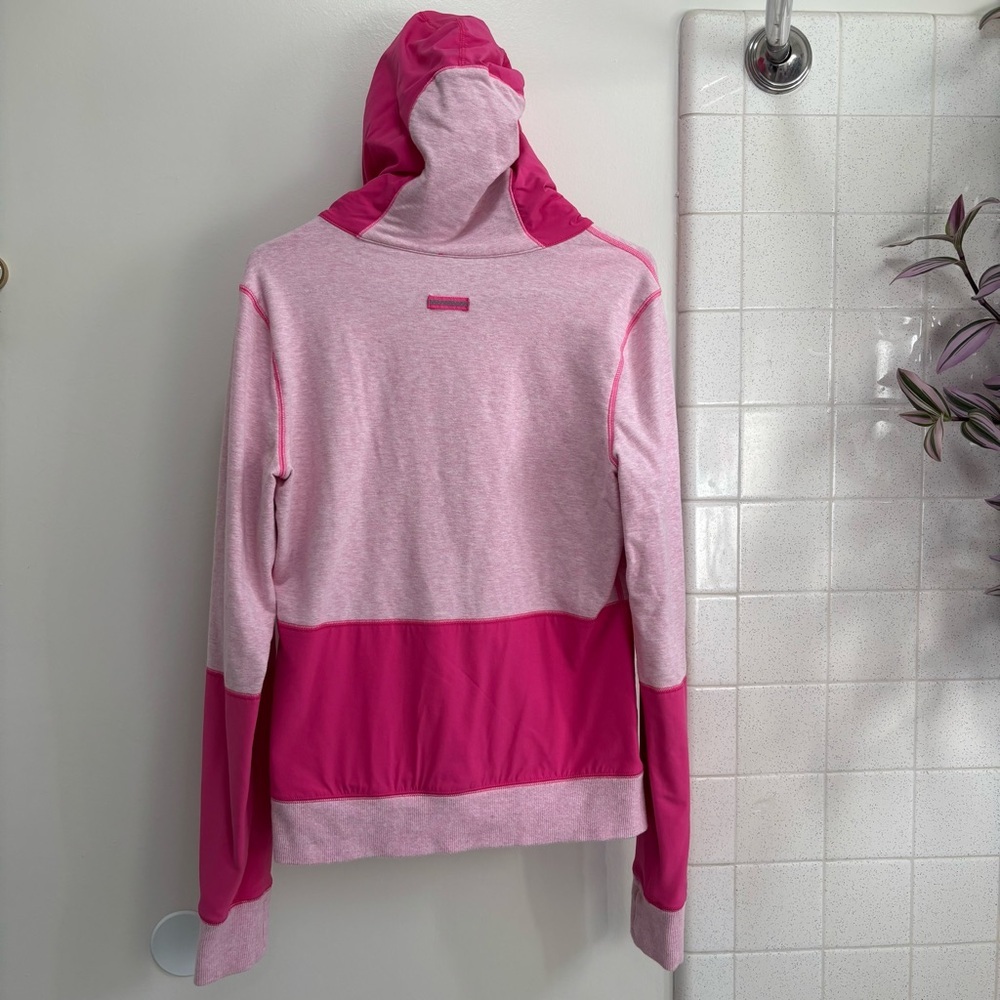 Lululemon Pink Two tone Jacket Fits Like Medium/Large Voyage Hair Tie - Picture 5 of 9